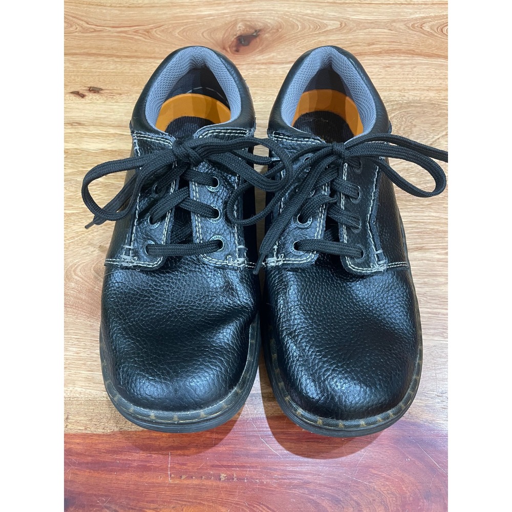 Dr. Martens Rockland Black Leather Lace Up Shoes Mens US 9 Vintage Oxford AW004